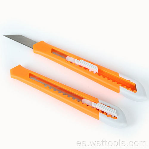 Cuchillo para uso general de caja retráctil para cortar cartones de cartón